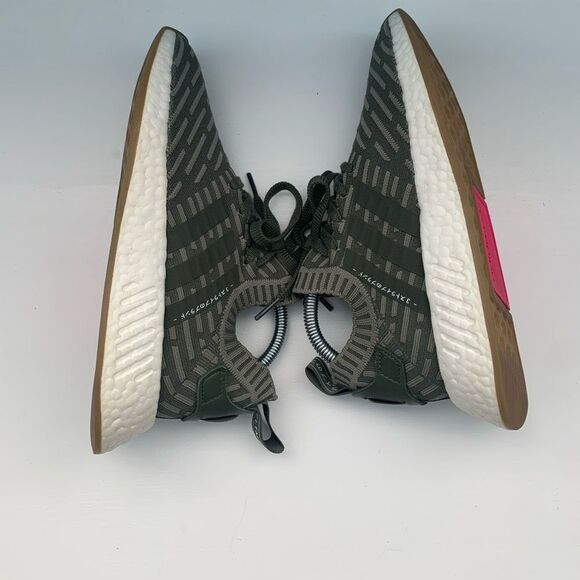 Adidas NMD Olive Green Sneakers - Picture 5 of 7